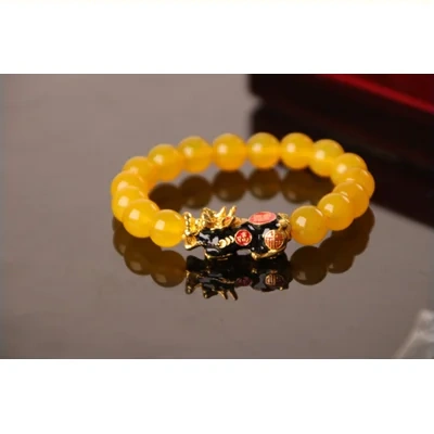 3D Gold Plated PiXiu Bracelet