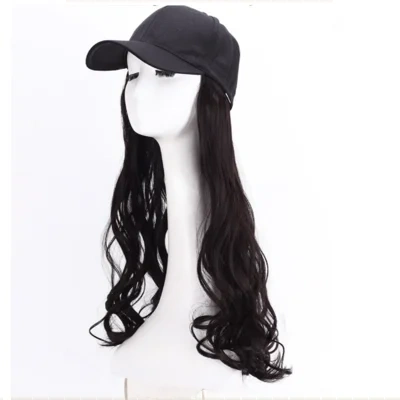 Cap big wave wig