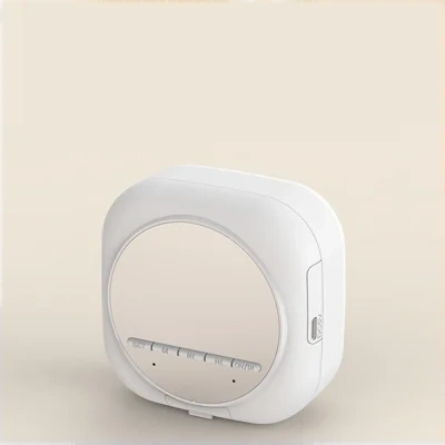 Portable Mirror Clock Alarm Clock