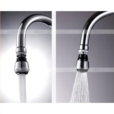 Plastic Imitation Metal Water-saving Faucet Faucet Bubbler Kitchen Universal Faucet 360-degree Splash-proof Faucet