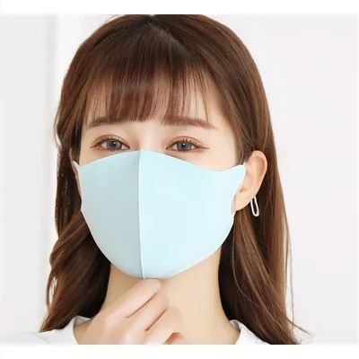 Thin Sunscreen Black Star Mask Couples Washable Ice Silk Men And Women Breathable
