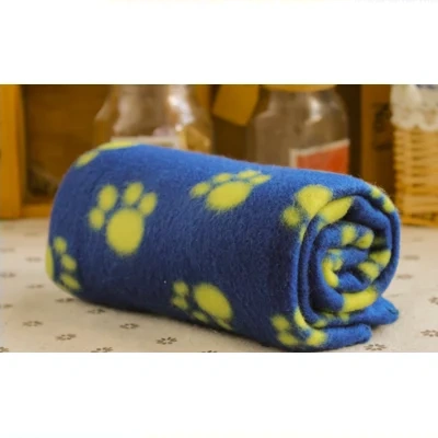 Dog Fleece Blanket Cat Litter Mat Puppy Soft Sleep Mat Lovely Mattress Cushion for Small Large Dogs Pet Supplie