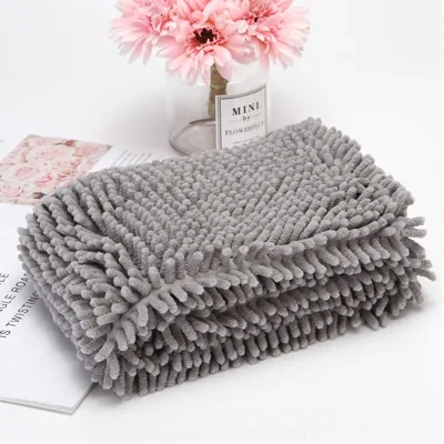 Pet Chenille Extra Size Quick-drying Absorbent Towel