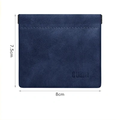 BUBM Portable Stainless Steel Shrapnel Earphone Storage Bag Headphone Accessories memory Card USB Organizer Cable Storage Bag