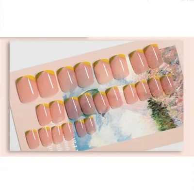 Manicure Stickers, Fake Nails, Wearable Nails, Finished Nails, Manicure Patches, Female Detachable Nail Patches, 70 Options