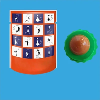 Pet Cat Sugar Energy Ball Lick Toys Catnip