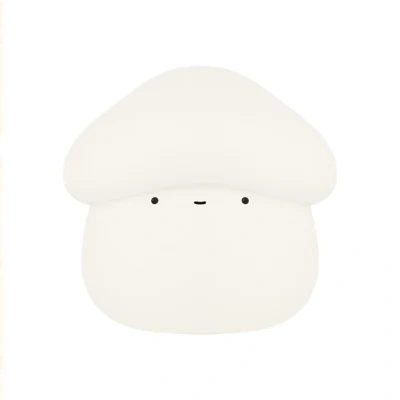 UNew Mushroom Small Night Lamp Cute Silicone Sleeping Timing Night Light Bedside Interesting Charging Ambience Light Room Decor Home Decor