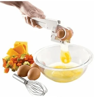 Egg Shell Cracker Handheld Plastic Egg Breaker Egg Opener Creative Egg Separator Tool Kitchen Gadgets