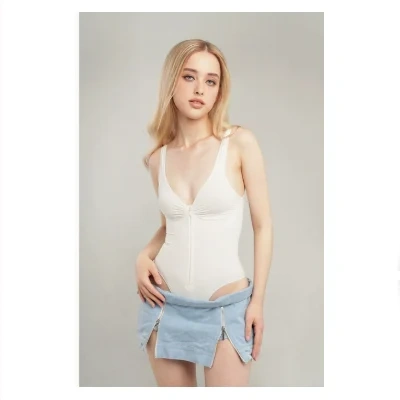 Women's Slimming Underwear Bodysuit Corset Body Shaper Waist Shaper Shapewear Woman Post-Surgical Slimming Zip Jumpsuit