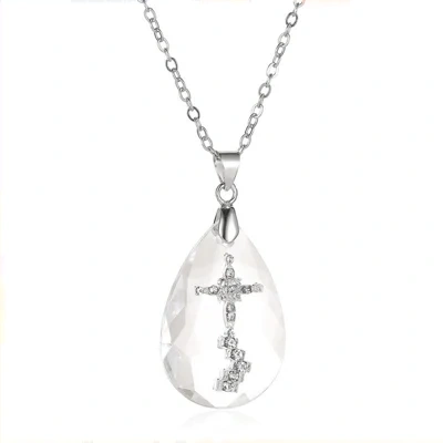 Simple Temperament Wild Drop Pendant Necklace