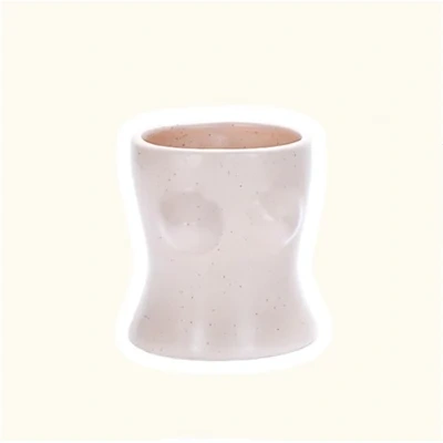 Ins Shape Decoration Creative Human Body Ceramic Vase