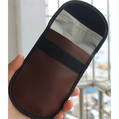 Car Key Signal Blocker Case Faraday Cage Fob Key Bag RFID Locking Bag