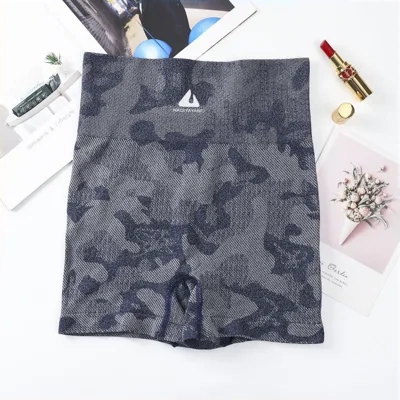 Print Gym Yoga Shorts Soft Workout Yoga Running Shorts Summer