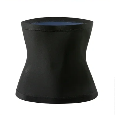 Europe And The United States Cross-border Sweat Belly Belt Sports Yoga Fitness Sauna Sweat Waist Protection Zipper Body Shaping Belt