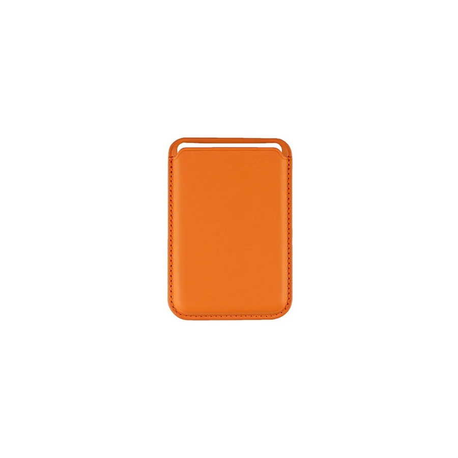 For Magsafe Magnetic Luxury Leather Card Holder Wallet Case For 14 Pro Max 13 12 Phone Bag Adsorption Accessories Cover