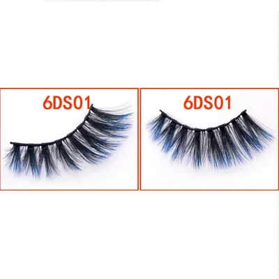 Gradient Color 6D Mink Fake Eyelashes