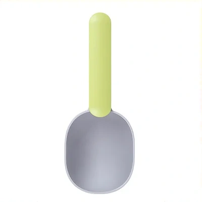 Pet Food Scoop With Ergonomic Bag Clip Handle For Cats Puppies And Small Dogs Measuring Scoop Dog Food Scoop, Plastic Measuring Cup Pet Food Feeding 1