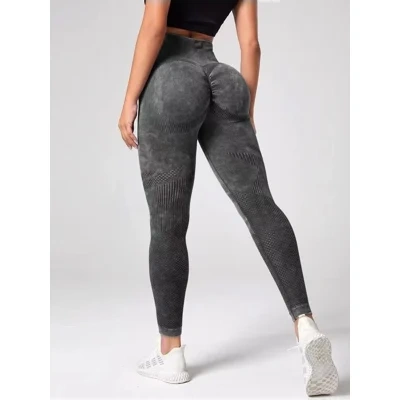 Hollow Design Seamless Leggings High Waist Hip Lifting Running Sports Fitness Yoga Pants Fashion Womens Clothing