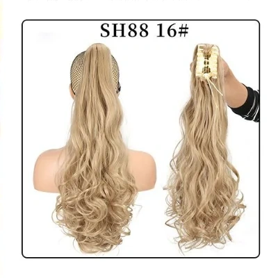 Fluffy Natural Lifelike Claw Clip Ponytail Wholesale