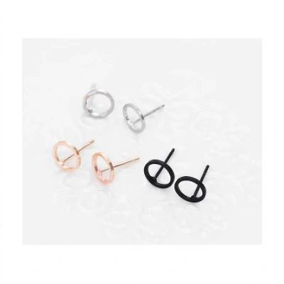 Minimalist Stud Earrings Tiny Circle Earrings Contracted Earrings Girl