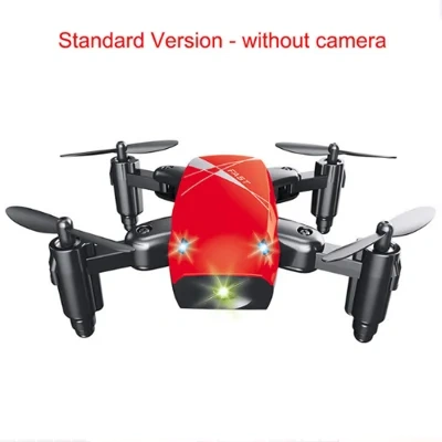 Micro Foldable RC Drone 3D Bearing Steering Wheel Remote Control Quadcopter Toys With Camera WiFi APP Control Helicopter Dron Kids Gift