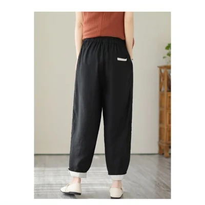 Loose Large Size Slimming High Waist