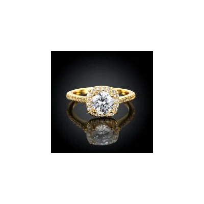 Rose Gold Ring Women European And American Fashion Zircon And Diamond Jewelry