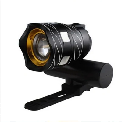 New bicycle USB light Highlight warning light Mountain bike headlights Charging headlight accessories