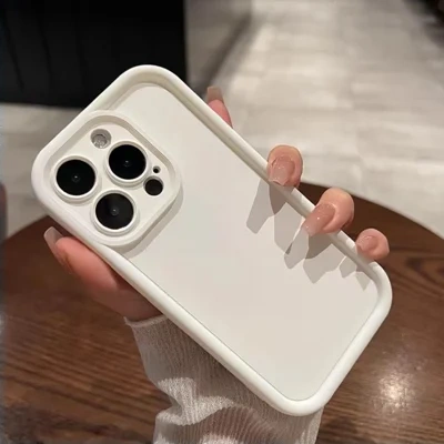 Solid Color All Inclusive Anti Drop Silicone Phone Case
