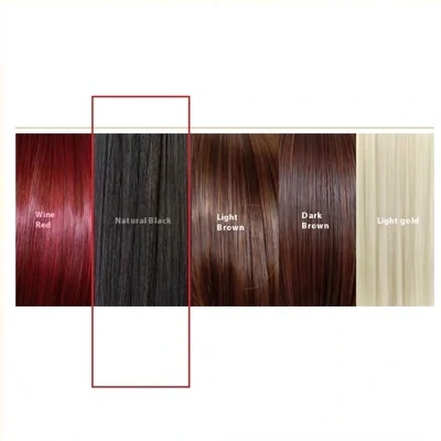 Mid-length Straight Hair Hand-woven Front Lace Synthetic Wigs