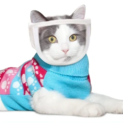 Anti Bite Puppy Kitten Muzzles Mask Pet Product Cat Muzzle Breathable Dogs Cats Bathing Grooming Tools