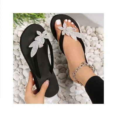 Women's Fashion Cloth Upper Slippers