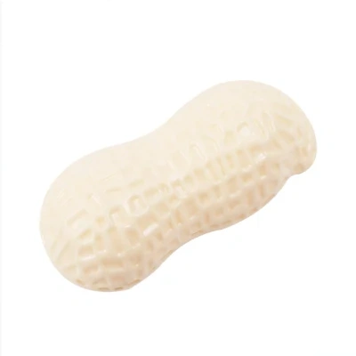 Funny Pet Dog Squeaky Toys For Small Middle Dogs Bite Resistant Puppy Cat Dogs Toys Pets Rubber Peanut Clean Tooth Chew Toy