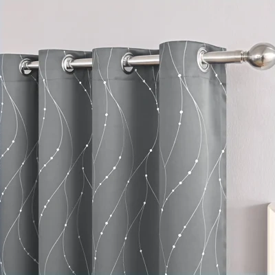 Modern Minimalist Furnishings Decorative Blackout Curtains