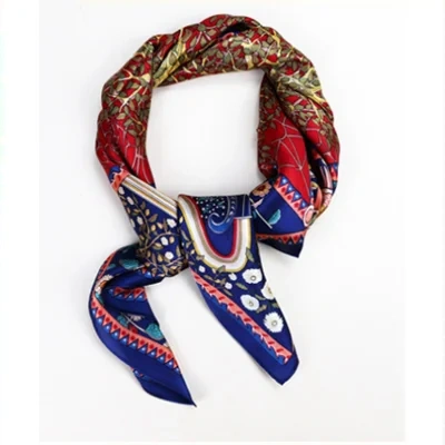 Silk Scarves Women's Small Party Temperament Korean Style Clothes Scarf Neck