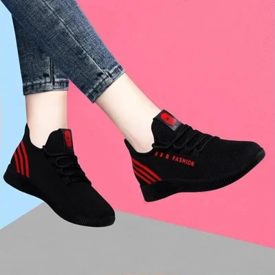 Korean Version Of Fashionable Casual Coconut Soft Sole Running Shoes