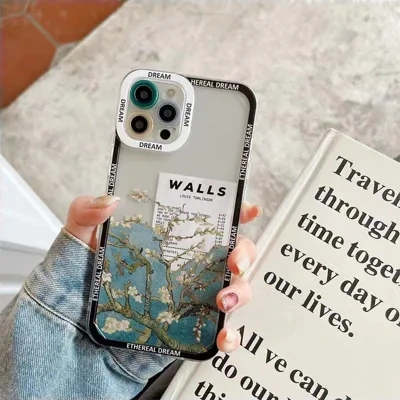 Creative Oil Painting Silicone Phone Case