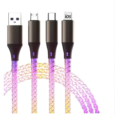 Colorful Streamer Gradual Charging Line
