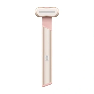 4 Colors Electric Eye Massager Red Blue Light Massage Eye Beautification Instrument Therapeutic Warmth Face Massage
