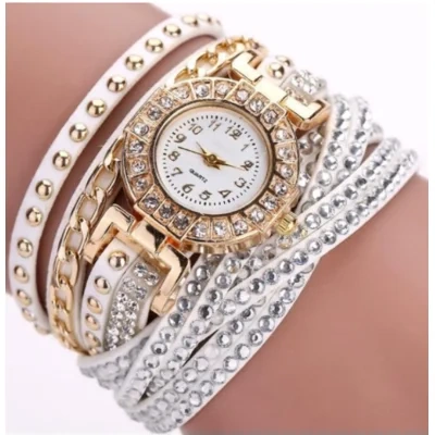Fashion Ladies Twist Braided Quartz Watch