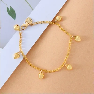 New Simple And Versatile Women Heart Charms Bracelet Women & Teen Girls Jewelry Fashion Jewelry