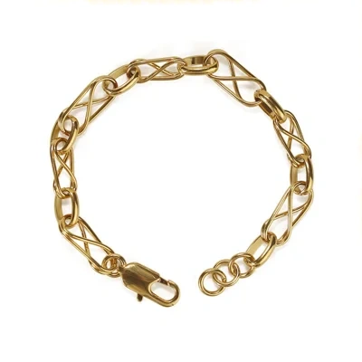 Women's thick chain bracelet