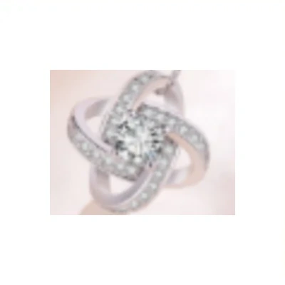 925 Sterling Silver Necklace For Women Forever Heart AAA Zircon Mosaic Necklaces & Pendants Gift
