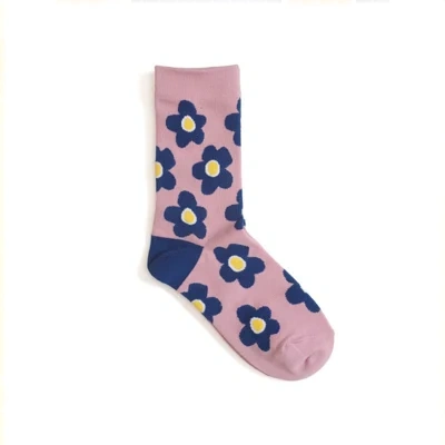 Cute cartoon flower socks cotton girl in stockings