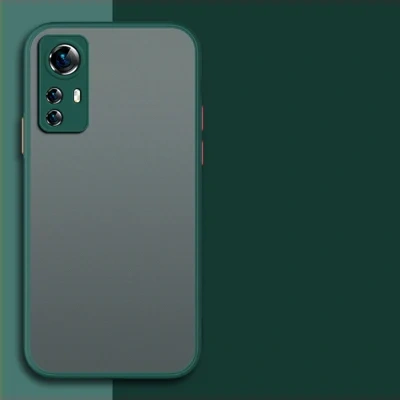 Drop-resistant Ultra-thin Frosted Silicone Transparent Protective Case