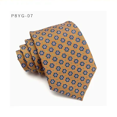 Business Polyester Men's Printed Workplace Tie