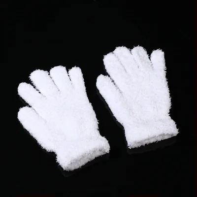 Crafts Wool Gloves Plate Walnut