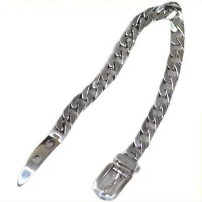 Women's 925 Sterling Silver Chain Belt Bracelet