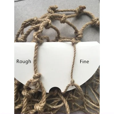 Parrot bird hemp rope climbing net
