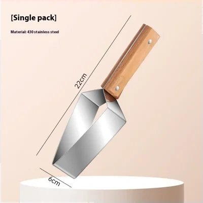 New Watermelon Splitter Watermelon Cutting Artifact 430 Stainless Steel Cutting Piece Splitter Household Melon Triangle Cutting Knife Fruit Knife